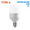E27 LED Bulb Light Led Lamp 220V 15W 20W 40W 50W 60W Bombillas Leds Bulbs Ampoule Lights For Kitchen Home Indoor Lighting
