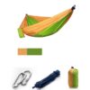 Camping/garden Hammock with Mosquito Net Outdoor Furniture 1-2 Person Portable Hanging Bed Strength Parachute Fabric Sleep Swing
