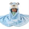 Baby Bathrobe Cute Animal Cartoon Baby Blanket Kids Hooded Bathrobe Toddler Baby Bath Towel Newborn Baby Blanket Children Towel
