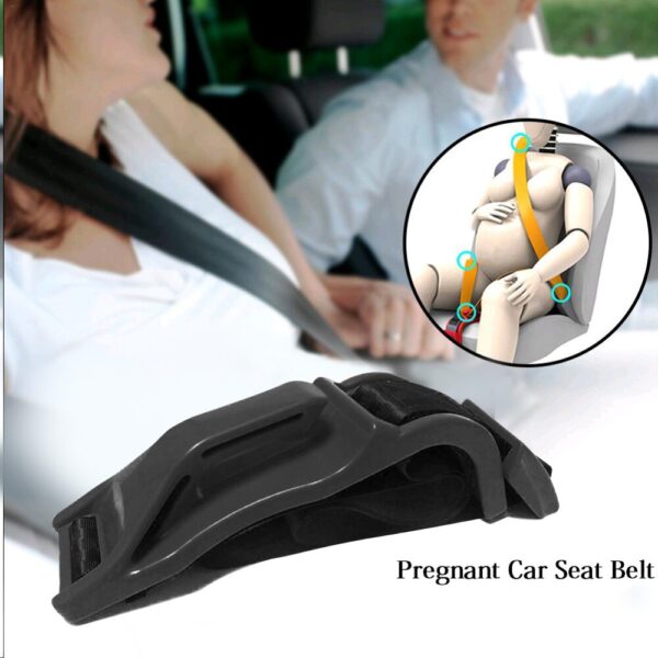 Car Seat Belt Adjuster for Pregnancy Driving Confort and Safety Pregnant Car Accessories Protect Unborn Baby, Maternity Mom Bell