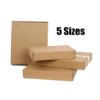 Vintage Color Kraft Paper Gift Box Package Candy Favors Display Package Mailer Shipping Boxes 19113001