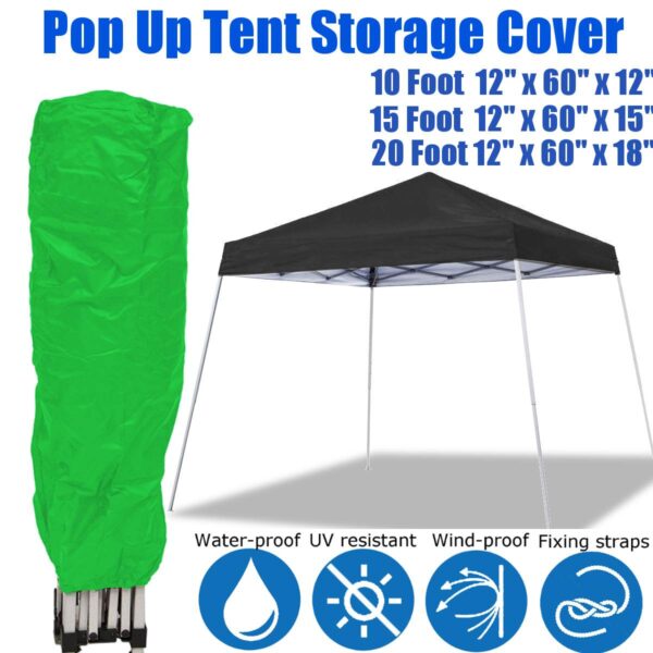 Canopy Tent Cover Anti-UV Pop Up Storage bag garden Shade Gazebos straight leg canopy frames waterproof dustproof cover