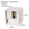 IP65 LED waterproof wall lamps 12W indoor and outdoor adjustable wall light courtyard porch corridor bedroom wall sconce