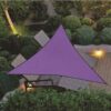 Waterproof Anti-UV Awning Triangle Sun Shelter Patio Canopy Garden Sun Shade Outdoor Sun Shelter for Garden Camping Pool Tents