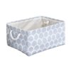 New Folding Storage Basket Foldable Linen Storage Box Bins Fabric Organizer Organize Office Bedroom Closet Toys Laundry Basket