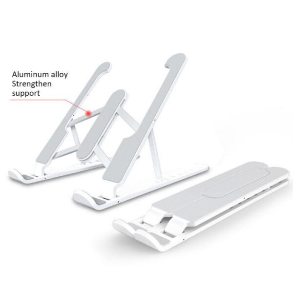 Adjustable Foldable ABS Laptop Tablet Stand Portable Desktop Holder Mounts Laptop Accessories For Macbook Pro Air Notebook Stand