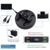 Joy-Con Charger Dock Station LED Charging Dock Charge Stand Holder with Micro USB Cable for Nintendo Switch Console