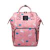 Lequeen Fashion Mummy Maternity Nappy Bag Large Capacity Nappy Bag Travel Backpack Nursing Bag for Baby Care Women's Fashion Bag