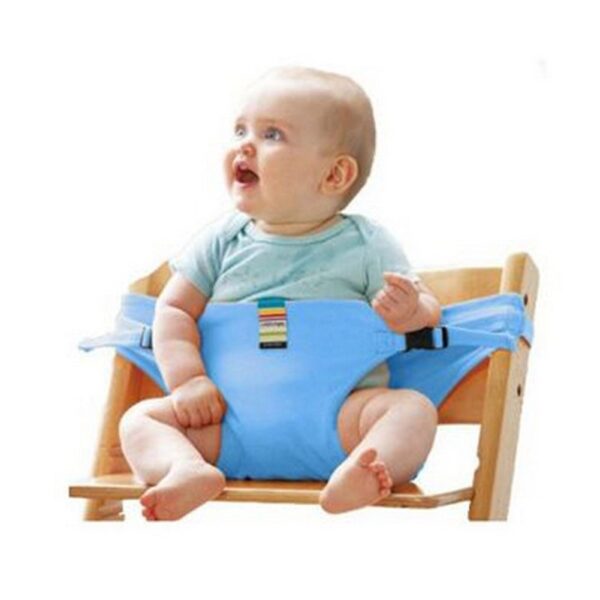 Travel Foldable Baby Dining Lunch Chair Baby Feeding Belt Infant Safety Front Hold Seat Belt Washable Baby's Seat Belt For Child
