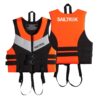 Neoprene Life Jacket Watersports Fishing Kayaking Boating Swimming Safety Life Vest Water Sports Survival Jacket Life Vest black