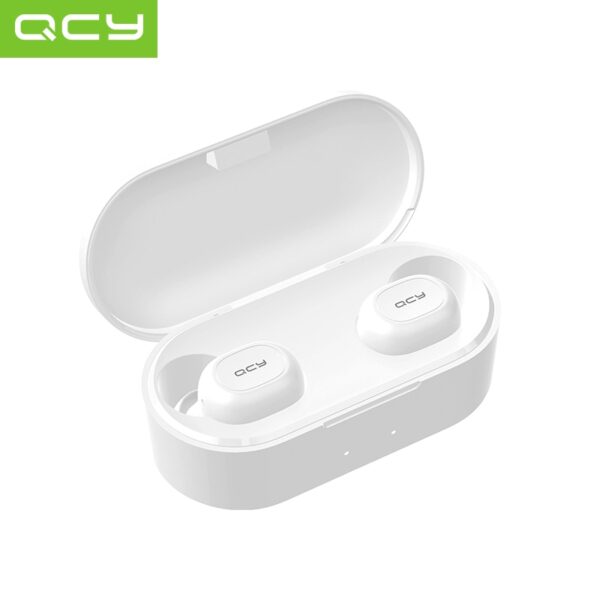 QCY QS2 TWS Bluetooth V5.0 Headphones 3D Stereo Sports Wireless Earphones with Dual Microphone