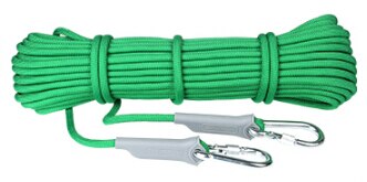 XINDA 10M Professional Rock Climbing Cord Outdoor Hiking Accessories Rope 9.5mm Diameter 2600lbs High Strength Cord Safety Rope