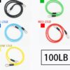 11 Pcs/Set Latex Resistance Bands Crossfit Training Exercise Yoga Tubes Pull Rope,Rubber Expander Elastic Bands Fitness with Bag