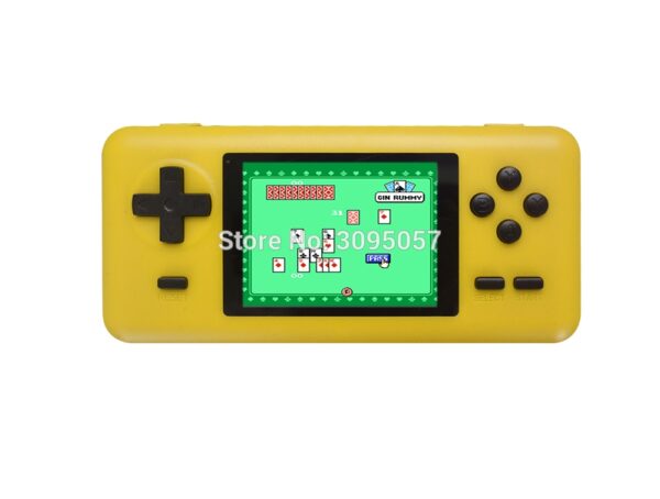 WOLSEN 8 Bit Retro Station Pocket Handheld Game Built in 586 games 3.0 Inch Video Game Console Support Micro TF card Load game