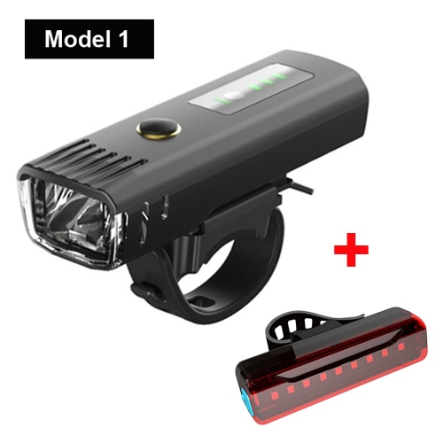 NEWBOLER Smart Induction Bicycle Front Light Set USB Rechargeable Rear Light LED Headlight Bike Lamp Cycling FlashLight For Bike