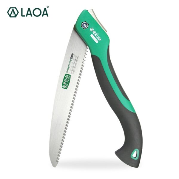 LAOA Camping Foldable Saw Portable Secateurs Gardening Pruner 10 Inch Tree Trimmers Camping Tool for Woodworking Saw Trees