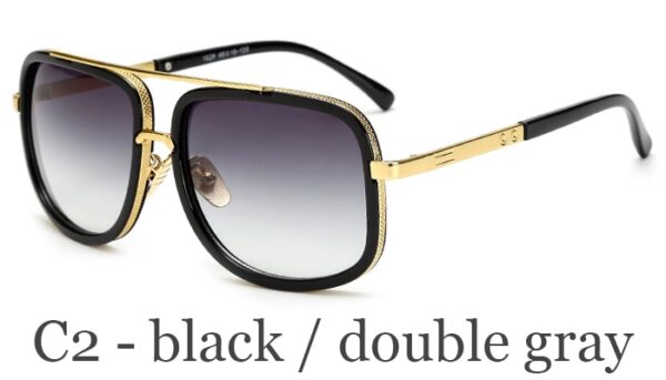Classic Oversized Men Sunglasses Luxury Brand Women mach one Sun Glasses Square retro Oculos de sol Male UV400 Mirror Eyewear
