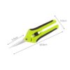 Stainless Steel Garden Pruning Shears Fruit Picking Scissors Household Potted Trim Weed Branches Small Scissors Gardening Tools