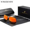 KINGSEVEN 2020 Brand Men Aluminum Sunglasses Polarized UV400 Mirror Male Sun Glasses Women For Men Oculos de sol