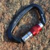 XINDA 25KN Mountaineering Caving Rock Climbing Carabiner D Shaped Safety Master Screw Lock Buckle Escalade Equipement