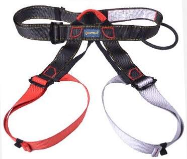 Xinda Professional Outdoor Sports Safety Belt Rock Climbing Harness Waist Support Half Body Harness Aerial Survival Equipment
