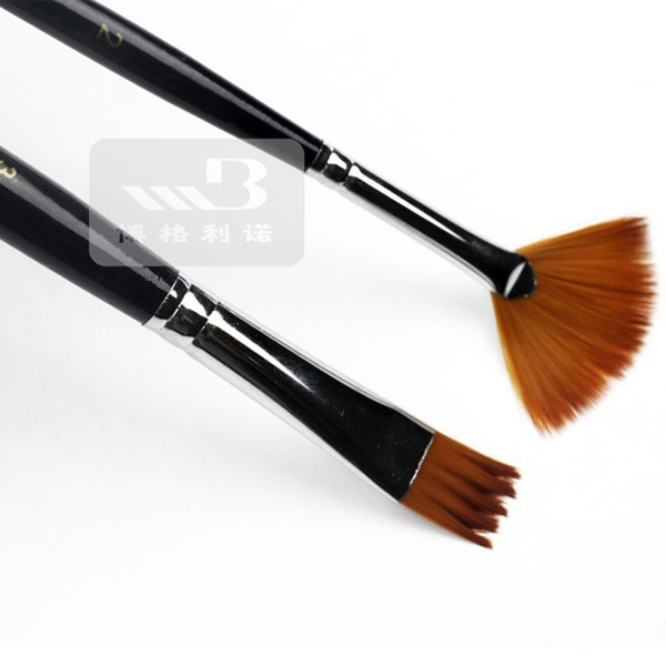 12Pcs Watercolor Paint Brushes Set Nylon Hair Painting Brush Variety Style Short Rod Oil Acrylic Painting Brush Pen Art Supplies