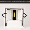 IP65 LED waterproof wall lamps 12W indoor and outdoor adjustable wall light courtyard porch corridor bedroom wall sconce