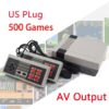 Built-In 500/620/621 Games Mini TV Game Console 8 Bit Retro Classic Handheld Gaming Player AV/HDMI Output Video Game Console Toy