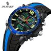 Senors Digital Watch Men Sports Watches Fashion Dual display Men's Waterproof LED Digital Watch Man Military Clock Relogio