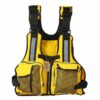 Adult Life Jacket Adjustable Multi Pocket Lifejacket Buoyancy Safe Sailing Kayak Canoeing Fly Fishing Watersport Aid Vest