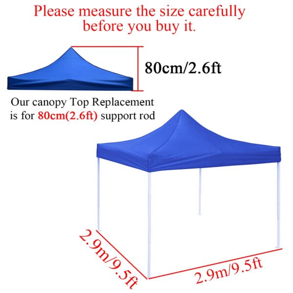 9.5x9.5ft Gazebo Tent 420D Waterproof Garden Tent Gazebo Canopy Outdoor Marquee Market Tent Shade Party Pawilon Ogrodowy 6 Color
