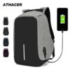 Anti-theft Backpack Bag 15.6 Inch Laptop Men Mochila Male Waterproof Back Pack Backbag Large Capacity School Backpack