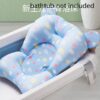 Cartoon Portable Baby Shower Bath Tub Pad Non-Slip Bathtub Mat Newborn Safety Security Bath Support Cushion Foldable Soft Pillow