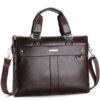 VORMOR 2020 Men Briefcase Business Shoulder Bag Leather Messenger Bags Computer Laptop Handbag Bag Men's Travel Bags