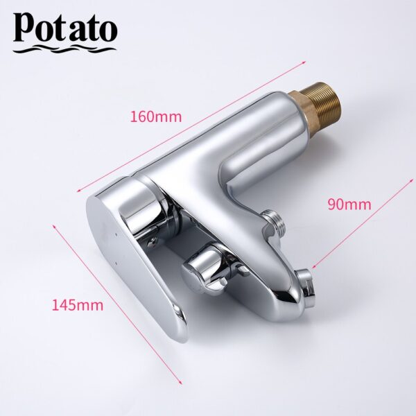 Potato basin sink tap bath bathroom fixture alloy faucets with hand shower head toilet water sink faucet water mixer p1409